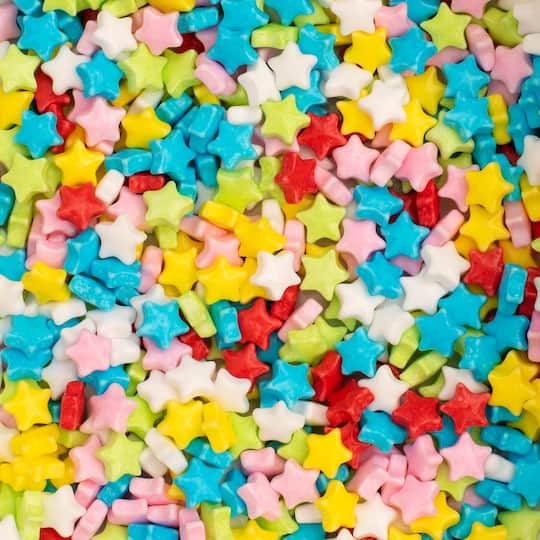 Sweet Tooth Fairy&#xAE; Rainbow Stars Candy Shapes